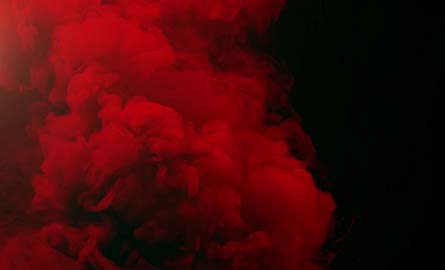 red smoke